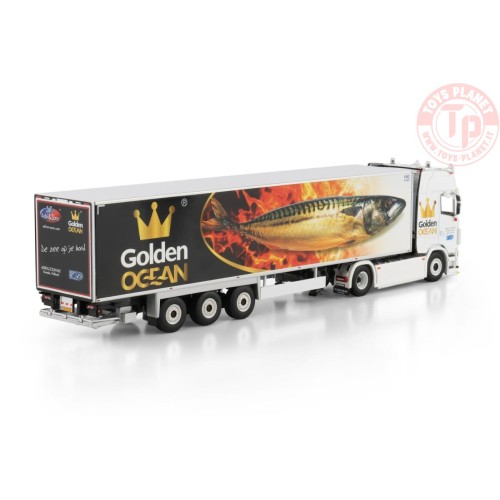 1/50 SCANIA S HIGHLINE CS20H 4X2 REEFER TRAILER - 3 AXLE Adri & Zoon WSI 01-4772 WSI MODELS