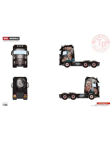 VOLVO FH4 GLOBETROTTER XL 6X2 TAG AXLE Patalacci WSI 01-4775 WSI MODELS