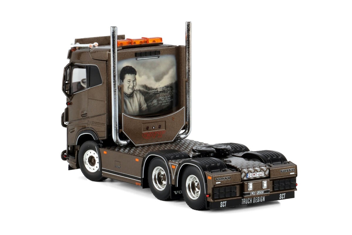 WSI 01-4698 VOLVO FH5 SLEEPER CAB 6X2 TAG AXLE GVT Transport Brugge