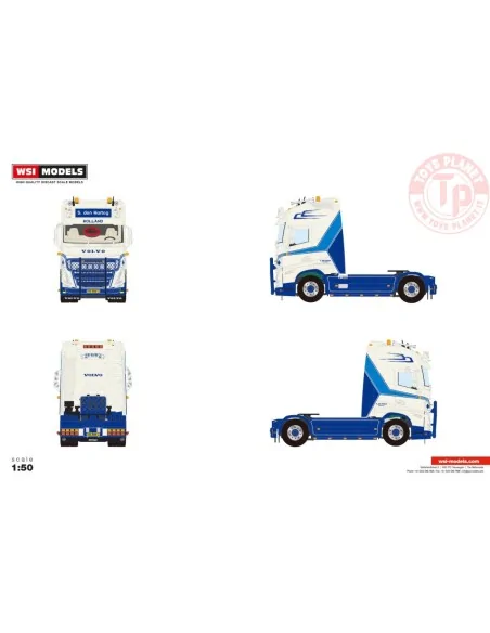 VOLVO FH5 GLOBETROTTER XL 4X2 H. den Hartog WSI 01-4786 WSI MODELS