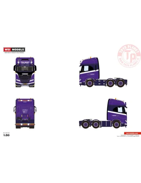 IVECO S-WAY AS HIGH 6X2 TWIN STEER W. Neidhöfer Transport WSI 01-4794 WSI MODELS