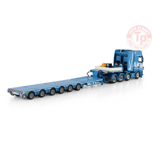 1/50 SCANIA S HIGHLINE CS20H 8X4 SL LOW LOADER - 6 AXLE AKM WSI 01-4886 WSI MODELS