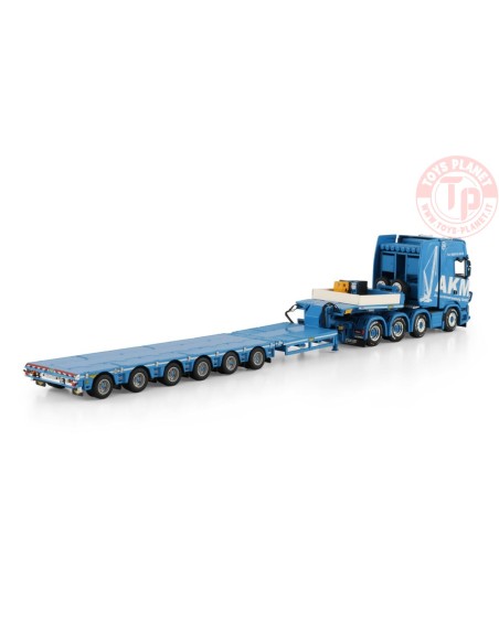 1/50 SCANIA S HIGHLINE CS20H 8X4 SL LOW LOADER - 6 AXLE AKM WSI 01-4886 WSI MODELS