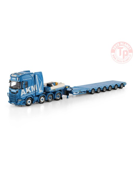 1/50 SCANIA S HIGHLINE CS20H 8X4 SL LOW LOADER - 6 AXLE AKM WSI 01-4886 WSI MODELS