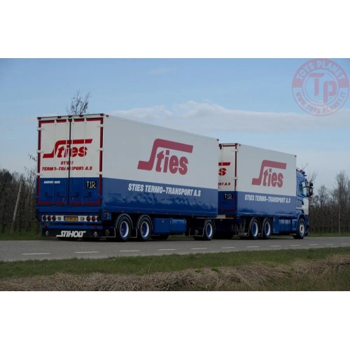 1:50 Scania R560 autotreno frigo Sties TEKNO 89068 TEKNO