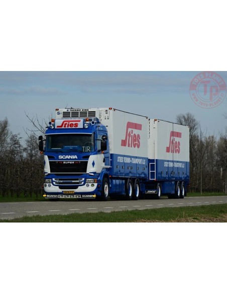 1:50 Scania R560 autotreno frigo Sties TEKNO 89068 TEKNO