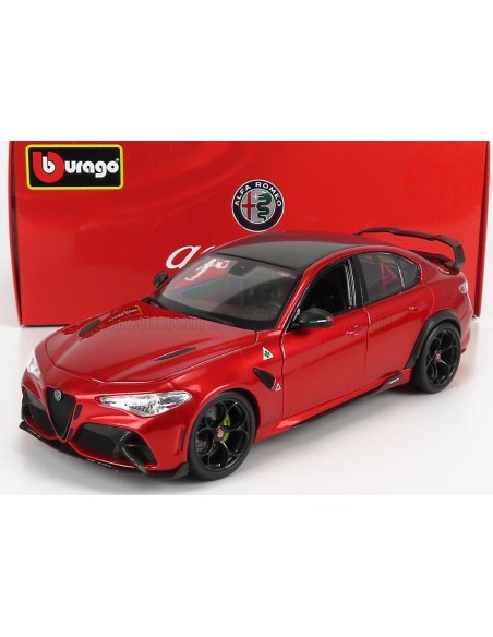 Alfa Romeo Giulia GTAm rosso metallizzato 1:18 BU11049 BURAGO
