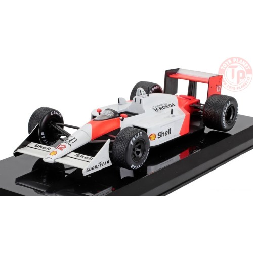 1/24 McLAREN F1 MP4/4 HONDA N 12 WORLD CHAMPION SEASON 1988 AYRTON SENNA E70 EDICOLA