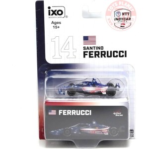 1/64 2025 Santino Ferrucci N14 AJ Foyt Racing IXO IND64006 ALTRE MARCHE