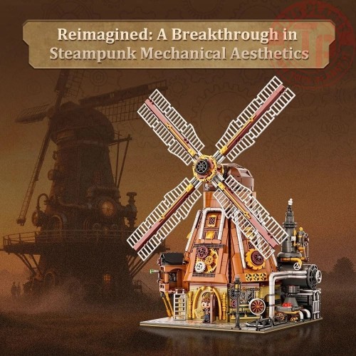 SteamPunk Officina del Mulino a Vento PAN85026 PANTASY