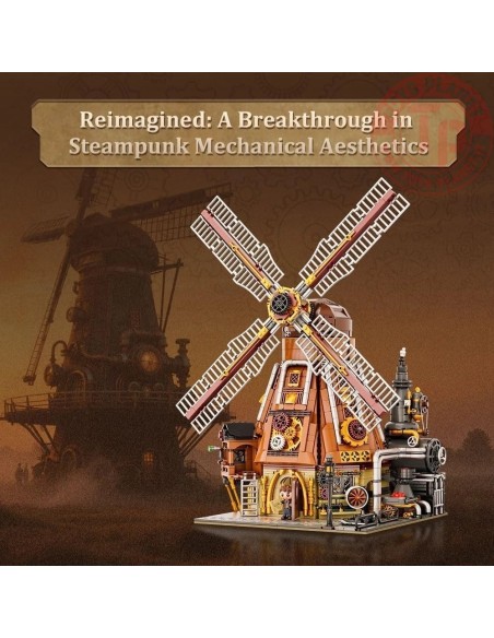 SteamPunk Officina del Mulino a Vento PAN85026 PANTASY