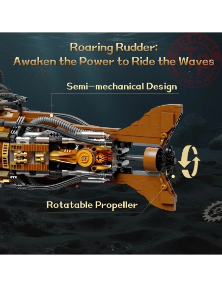 SteamPunk il Nautilus PAN85029 PANTASY SteamPunk il Nautilus PAN85029 PANTASY