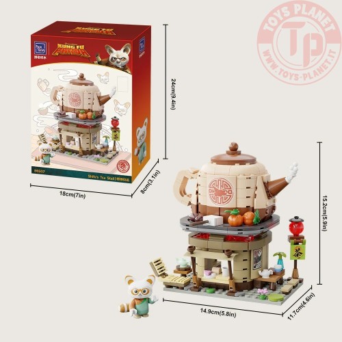 Kung Fu Panda Bancarella del tè di Shifu PAN86507 PANTASY