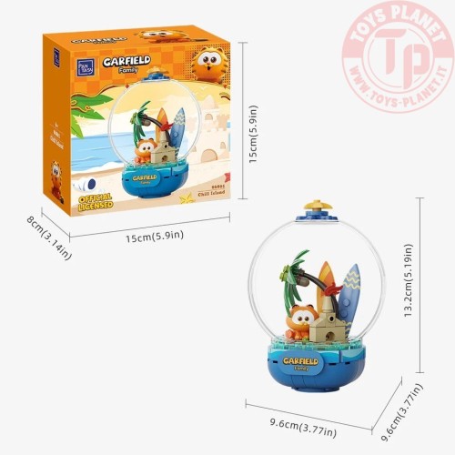 Garfield Crystal Ball Garfield Chill Island PAN86801 PANTASY