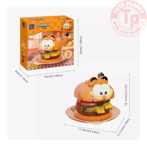 Garfield Foodie Series Garfield Hamburger PAN86805 PANTASY