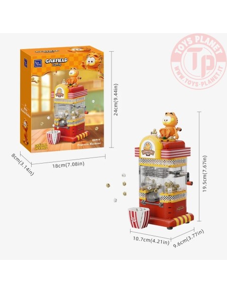 Garfield Fantastic Machines Series Garfield Popcorn Machine PAN86810 PANTASY Garfield Fantastic Machines Series Garfield Popcorn Machine PAN86810 PANTASY