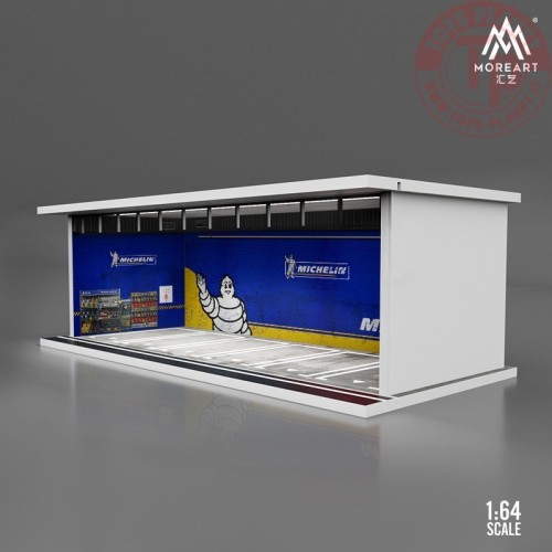 1/64 parking garage michelin with light MO914003 MOREART DIORAMI