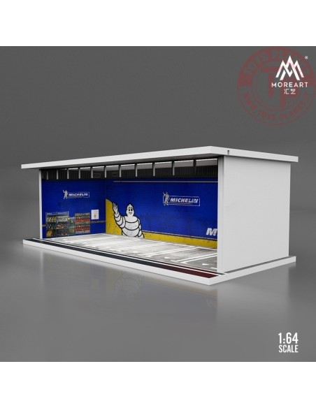 1/64 parking garage michelin with light MO914003 MOREART DIORAMI