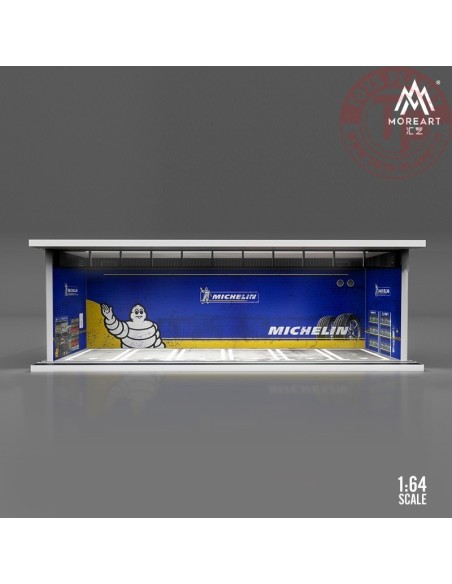 1/64 parking garage michelin with light MO914003 MOREART DIORAMI