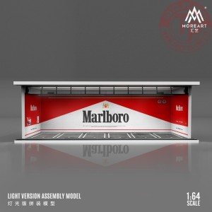 1/64 parking garage marlboro with light MO914015 MOREART DIORAMI