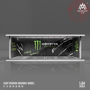1/64 parking garage monster with light MO914033 MOREART DIORAMI