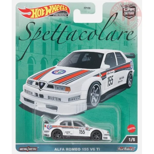 ALFA ROMEO 155 V6 TI 1/64 HOT WHEELS HKC48 HOT WHEELS