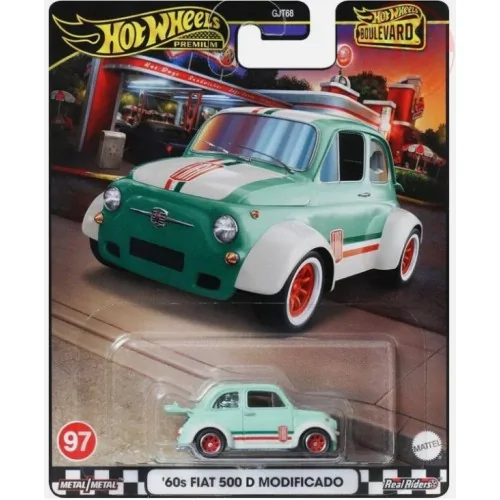 '60S FIAT D MODIFICADO 1/64 HOT WHEELS HRT65 HOT WHEELS