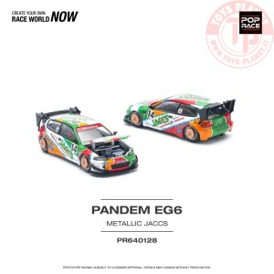 1/64 pandem civic eg6 v1.5 jaccs PR640128 POP RACE