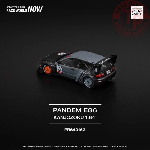 1/64 pandem civic eg6 kanjozoku PR640163 POP RACE