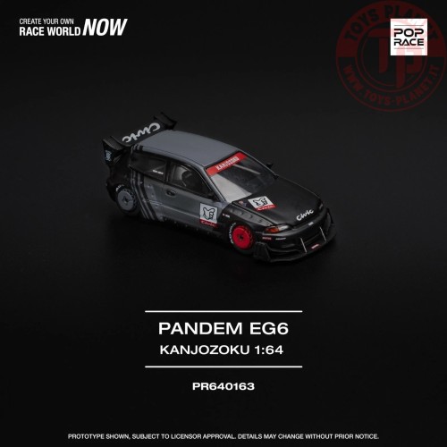 1/64 pandem civic eg6 kanjozoku PR640163 POP RACE