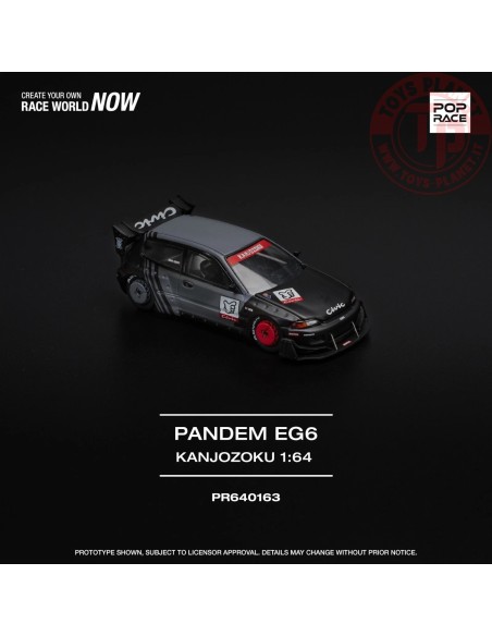 1/64 pandem civic eg6 kanjozoku PR640163 POP RACE
