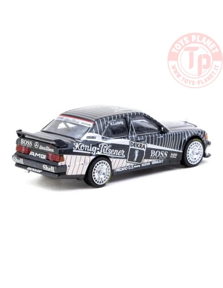 1/64 1989 mercedes-benz 190 e 2.5-16 evo 1 N1 klaus ludwig dtm 1989 T64G-057-89DTM01 TARMAC WORKS