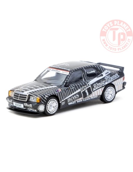 1/64 1989 mercedes-benz 190 e 2.5-16 evo 1 N1 klaus ludwig dtm 1989 T64G-057-89DTM01 TARMAC WORKS