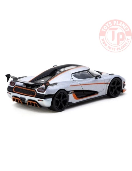 1/64 koenigsegg agera rs moon silver/black T64G-TL005-MS TARMAC WORKS
