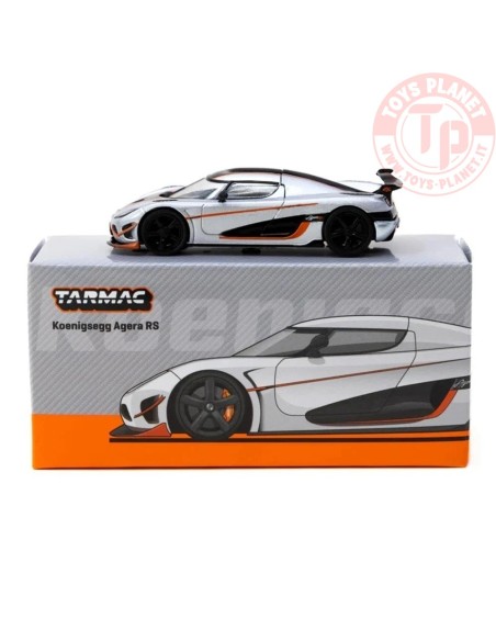 1/64 koenigsegg agera rs moon silver/black T64G-TL005-MS TARMAC WORKS