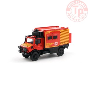 1/64 armadillo crawler unimog u4000 red/yellow XcarX8-06 ALTRE MARCHE