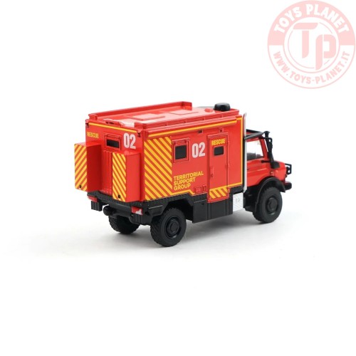 1/64 armadillo crawler unimog u4000 red/yellow XcarX8-06 ALTRE MARCHE