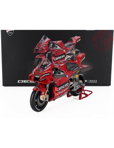 1/12 DUCATI DESMOSEDICI GP22 n63 FRANCESCO BAGNAIA WORLD CHAMPION 2022 TSM MC0018 TSM MODEL