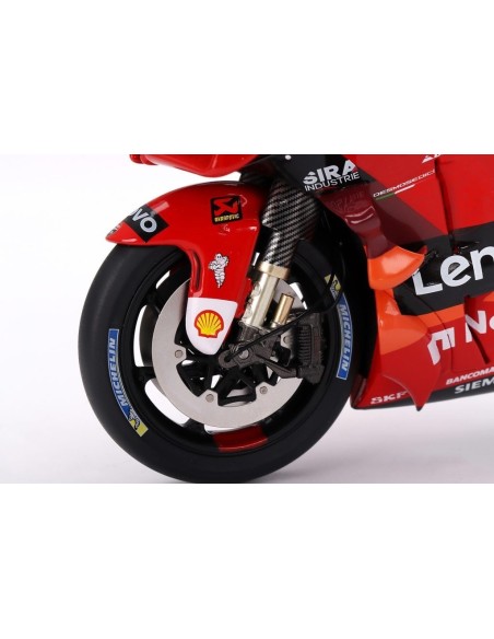 1/12 DUCATI DESMOSEDICI GP22 n63 FRANCESCO BAGNAIA WORLD CHAMPION 2022 TSM MC0018 TSM MODEL