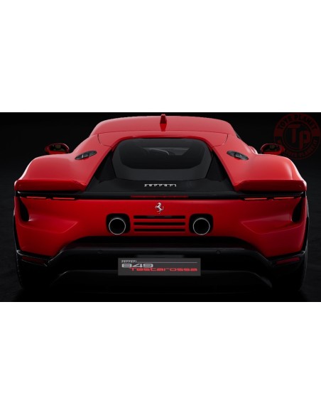 1/18 FERRARI 849 TESTAROSSA 2025 FULL CORSA RED POLISTIL 18FE02060-WB POLISTIL
