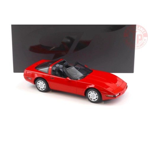 CHEVROLET CORVETTE C4 TORCH RED 1995 1:18 GT537 GT SPIRIT