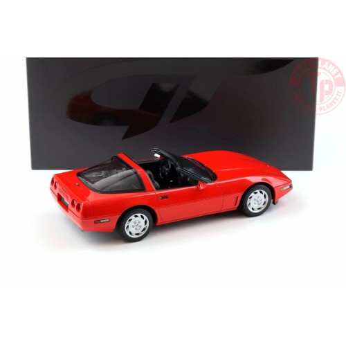 CHEVROLET CORVETTE C4 TORCH RED 1995 1:18 GT537 GT SPIRIT