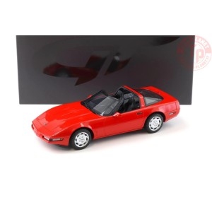 CHEVROLET CORVETTE C4 TORCH RED 1995 1:18 GT537 GT SPIRIT