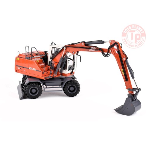 1/32 Atlas 185W wheeled Excavator Classic Colour with Nokian tires AT3200153 AT COLLECTIONS