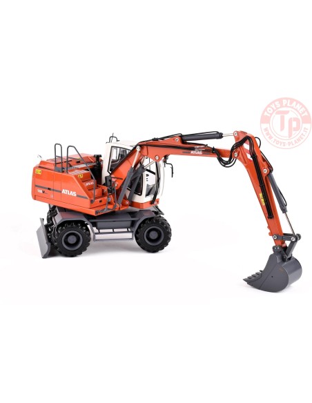 1/32 Atlas 185W wheeled Excavator Classic Colour with Nokian tires AT3200153 AT COLLECTIONS