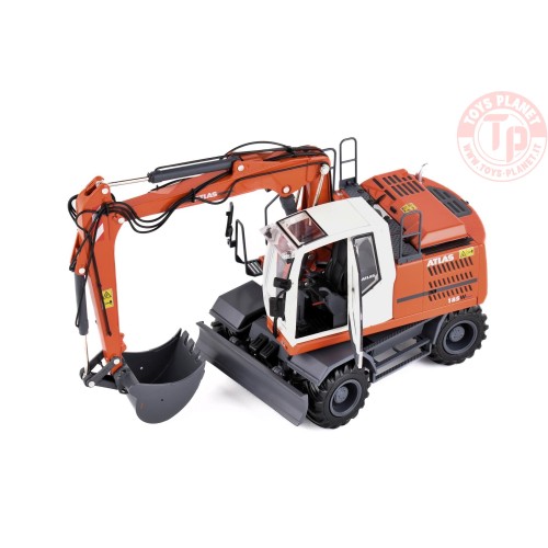 1/32 Atlas 185W wheeled Excavator Classic Colour with Nokian tires AT3200153 AT COLLECTIONS