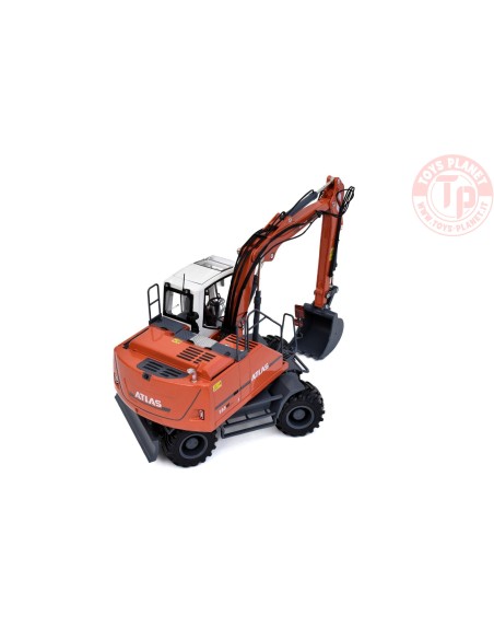 1/32 Atlas 185W wheeled Excavator Classic Colour with Nokian tires AT3200153 AT COLLECTIONS