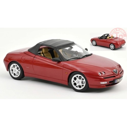 1/18 ALFA ROMEO SPIDER 1999 PROTEO RED METALLIC NV187854 NOREV