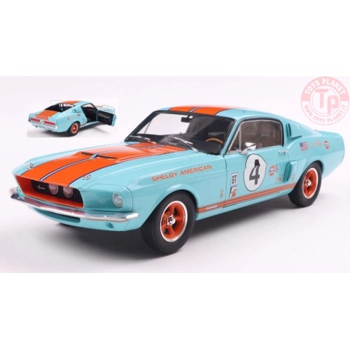 1/18 SHELBY GT500 N.4 RACING TRIBUTE 1967 SL1802911 SOLIDO