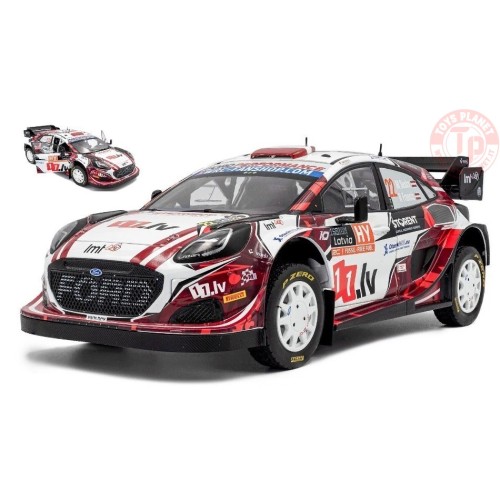 1/18 FORD PUMA HYBRID N.22 RALLY1 LATVIA 2024 M.SESKS-R.FRANCIS SL1809507 SOLIDO